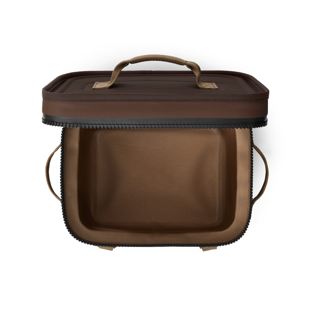 Soft YETI Cooler in color Wetlands Brown.