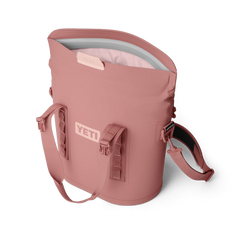 Hopper M15 Tote Soft Cooler in Sandstone Pink.