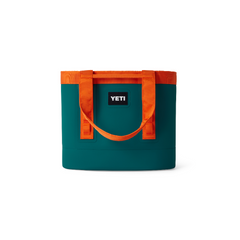 YETI YETI Camino Carryall 35 2.0 Tote Bag in teal and orange. From YETI crossover collection.