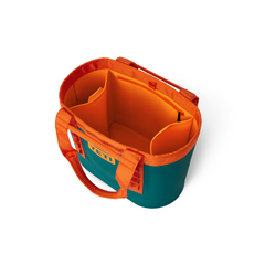 YETI YETI Camino Carryall 35 2.0 Tote Bag in teal and orange. From YETI crossover collection.