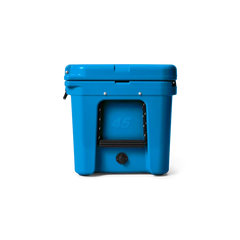 YETI Tundra 45 Hard Cooler in Big Wave Blue.