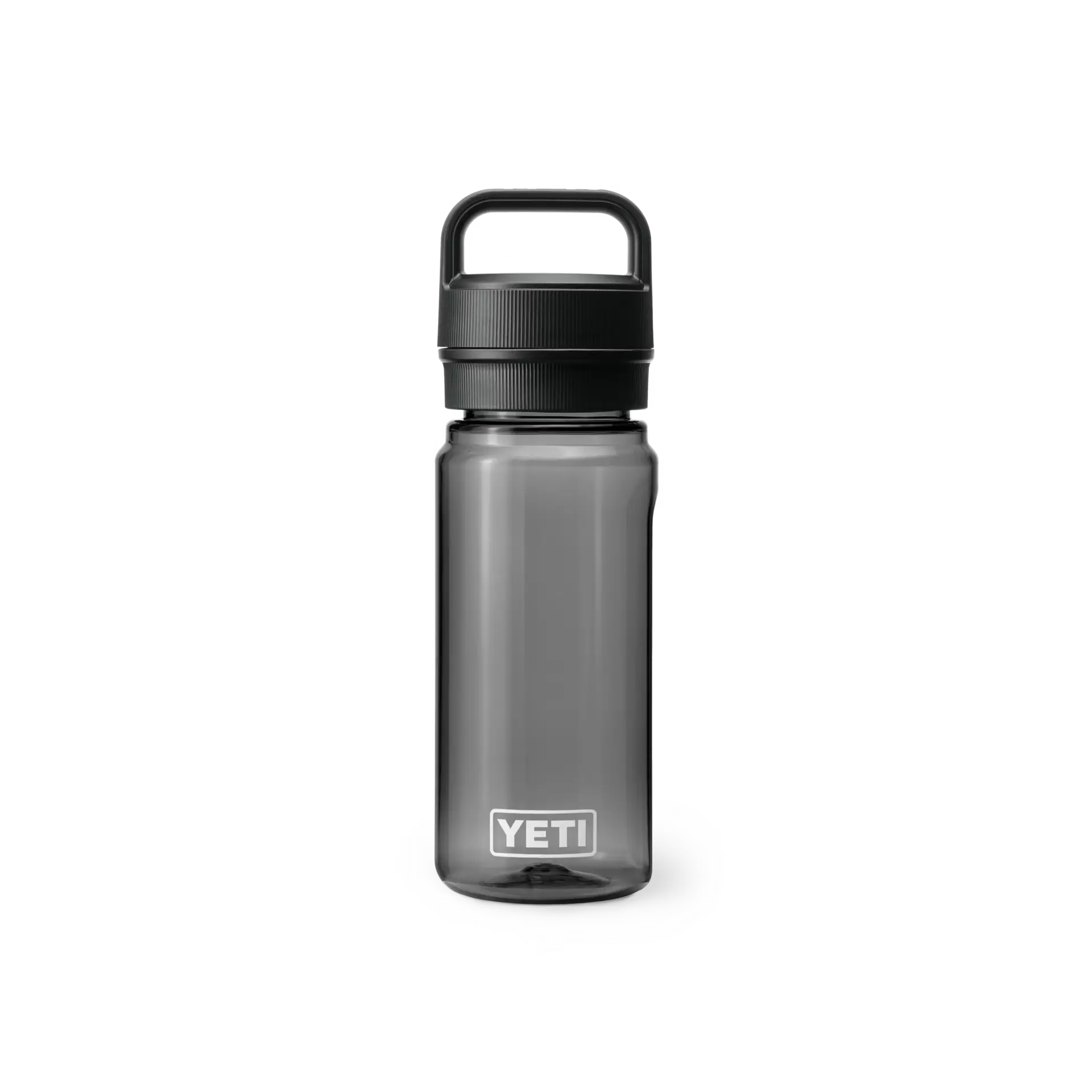 A Charcoal YETI Yonder Bottle.