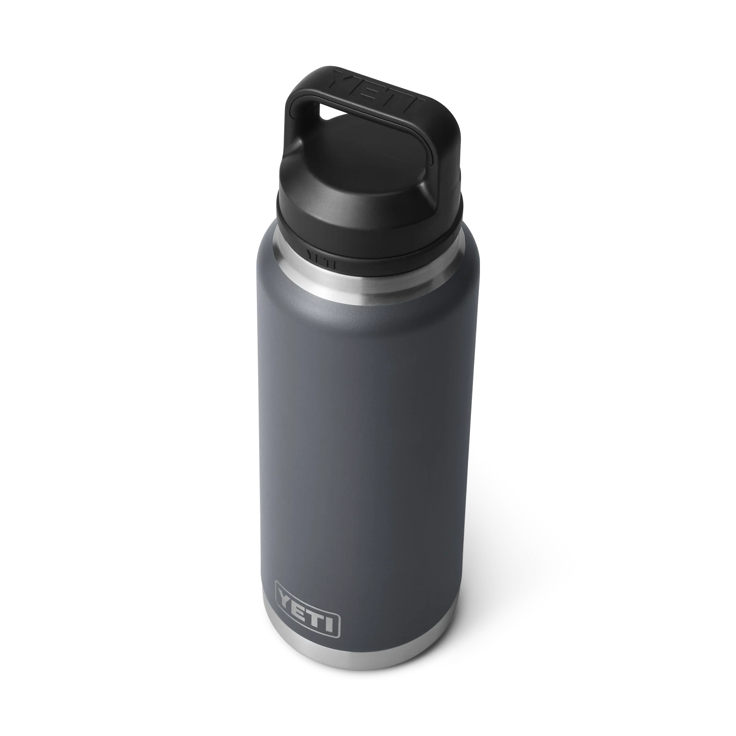 Rambler 36 oz Bottle With Chug Cap - Charcoal - YETI Rambler - Image 1