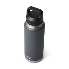 Rambler 36 oz Bottle With Chug Cap - Charcoal - YETI Rambler - Image 1