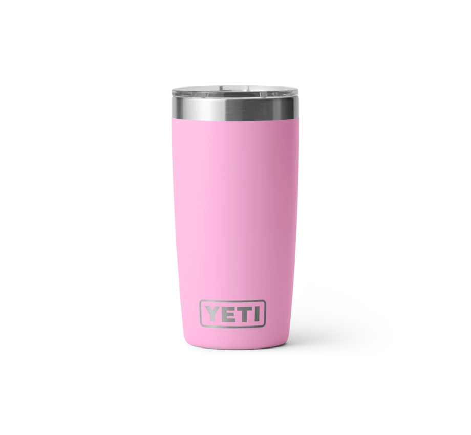 Rambler 10 Oz Tumbler With Magliser Lid - Power Pink - YETI Tumbler - Image 1