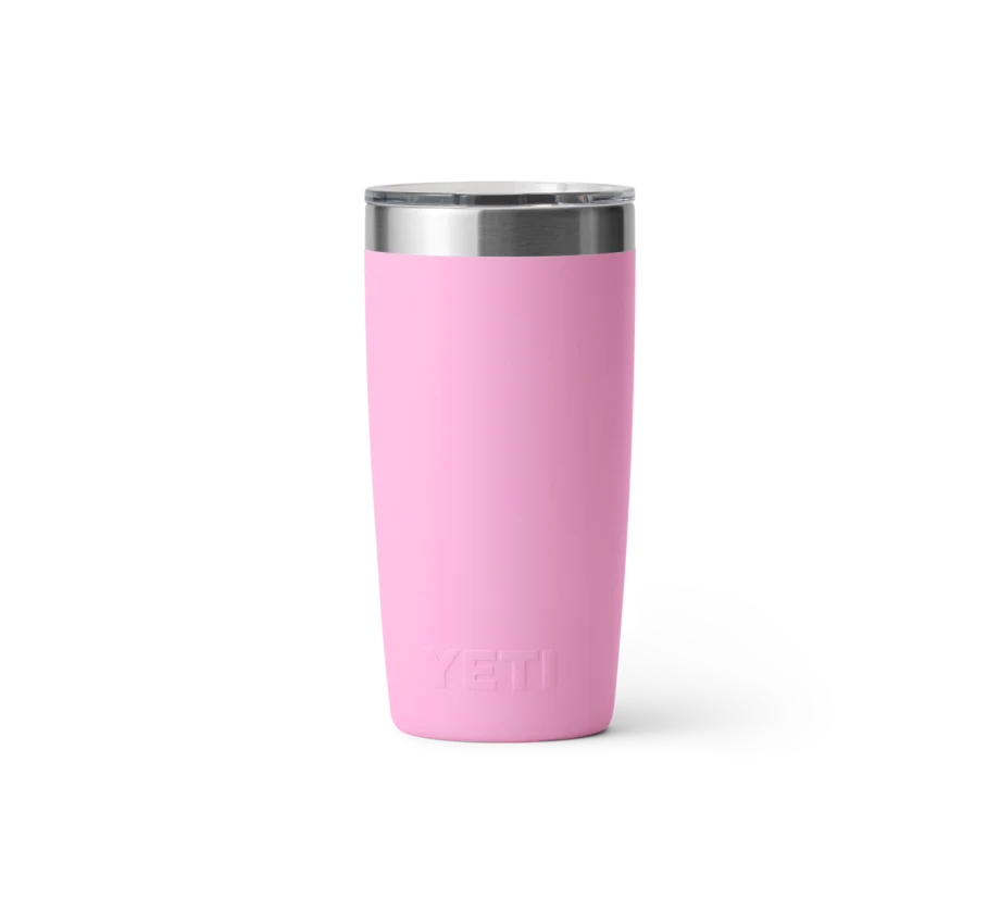 Rambler 10 Oz Tumbler With Magliser Lid - Power Pink - YETI Tumbler - Image 3