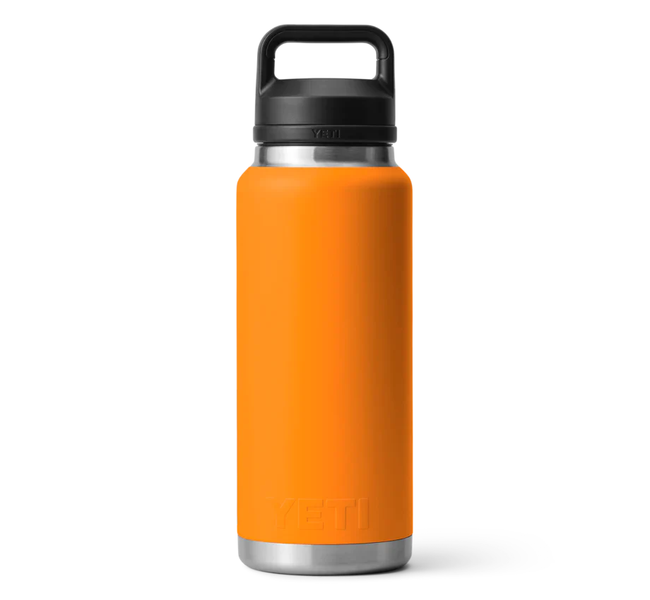 Rambler 36 oz Bottle With Chug Cap - King Crab Orange - YETI Rambler - Image 3