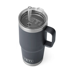 Rambler 25 oz Straw Mug in Charcoal - YETI