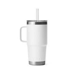 Rambler 25 oz Straw Mug in White - YETI