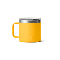 YETI Rambler 14 oz Mug in Alpine Yellow.