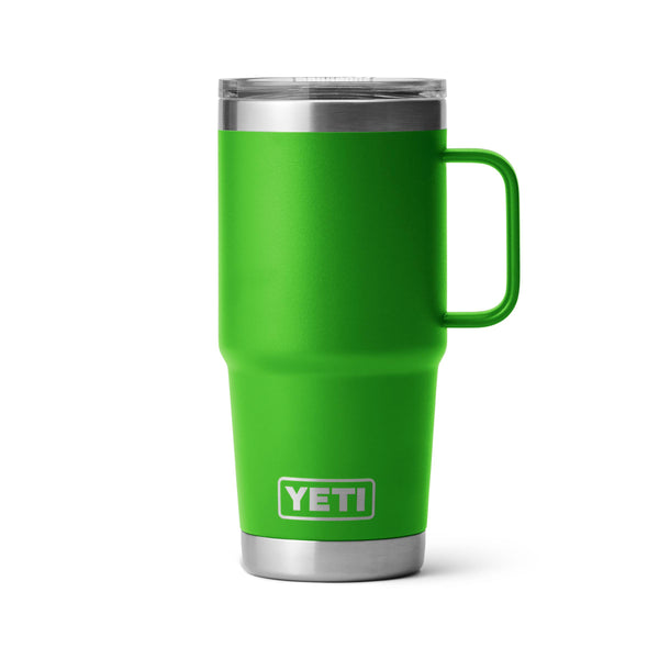 Personalized Green Travel Coffee Mug With Handle - Executive Gift Shoppe