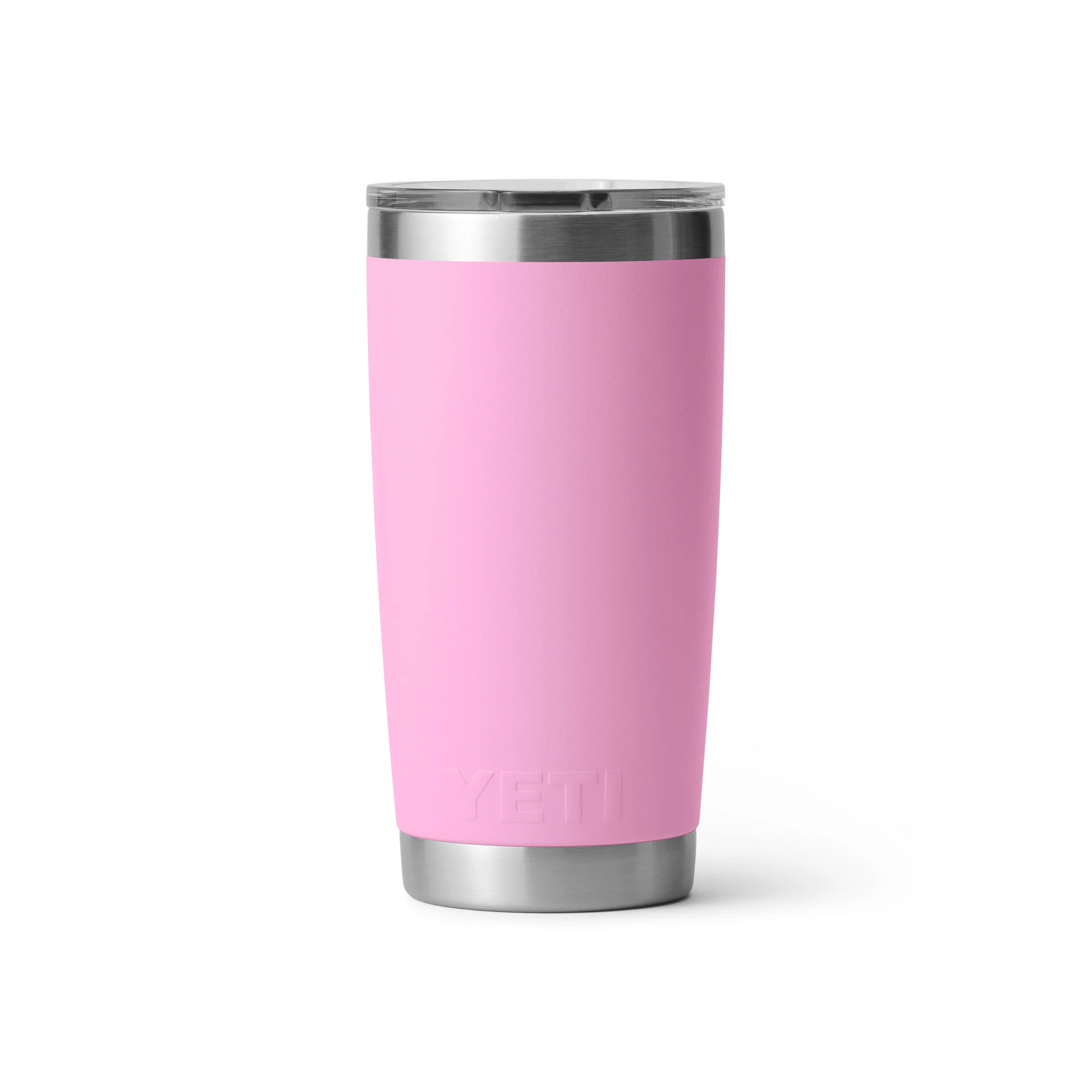 Rambler 20 oz Tumbler With Magslider Lid - Power Pink - YETI Tumbler - Image 3