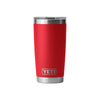 Rambler 20 oz Tumbler With Magslider Lid -Rescue Red - YETI Tumbler
