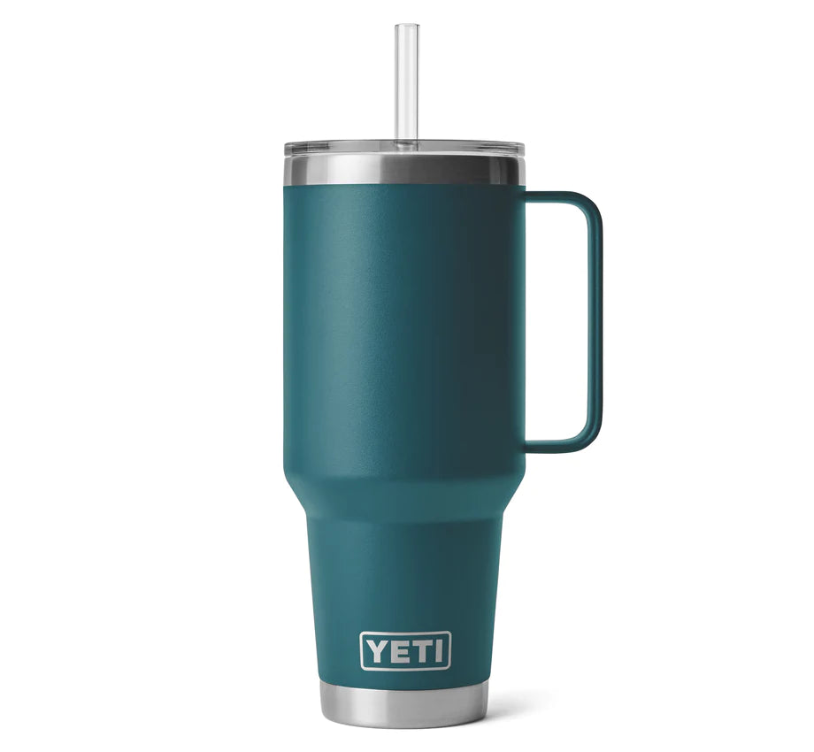 YETI Rambler 42 oz Straw Mug - Agave Teal - YETI Rambler - Image 1