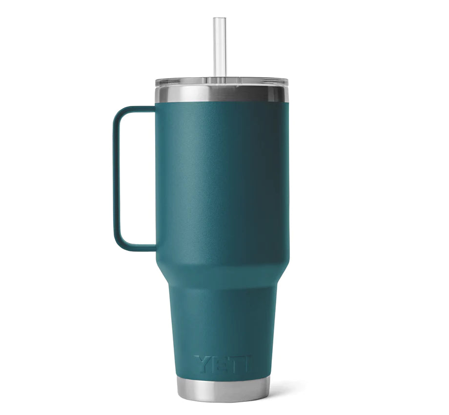 YETI Rambler 42 oz Straw Mug - Agave Teal - YETI Rambler - Image 3