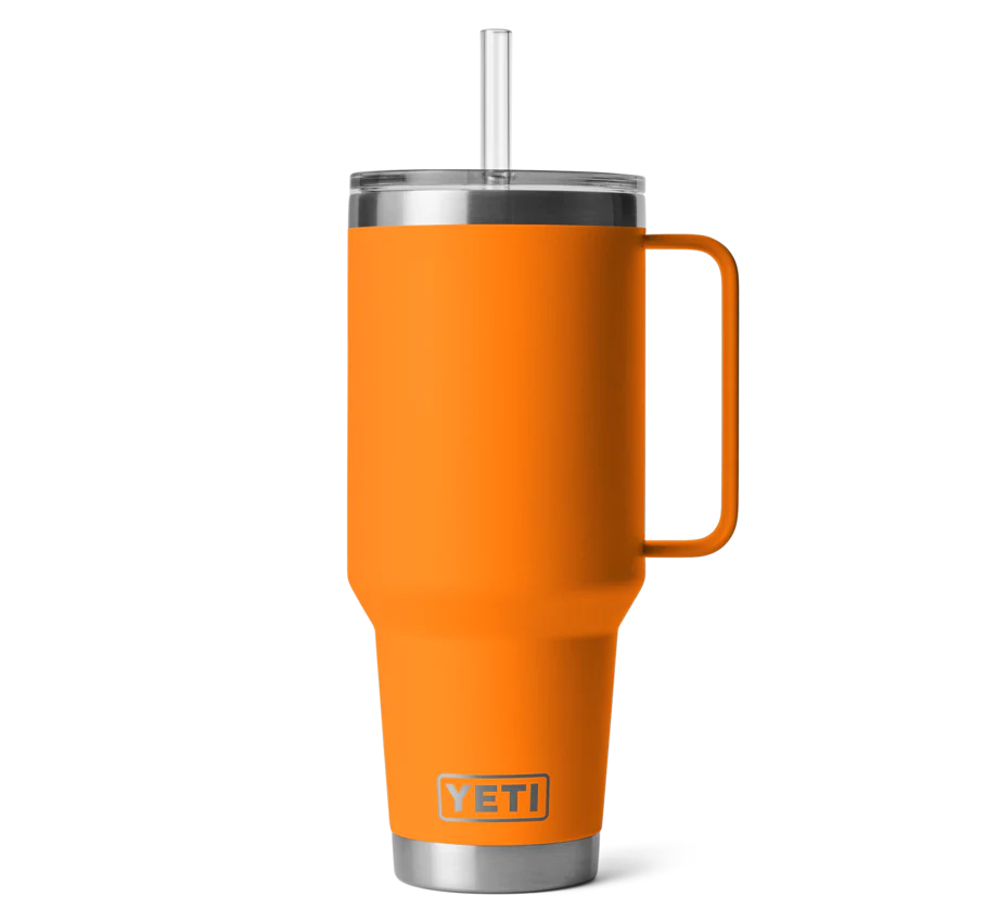 YETI Rambler 42 oz Straw Mug - King Crab Orange - YETI Rambler - Image 1