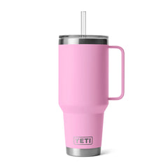 YETI Rambler 42 oz Straw Mug - Power Pink - YETI Rambler - Image 1