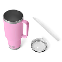 YETI Rambler 42 oz Straw Mug - Power Pink - YETI Rambler - Image 4