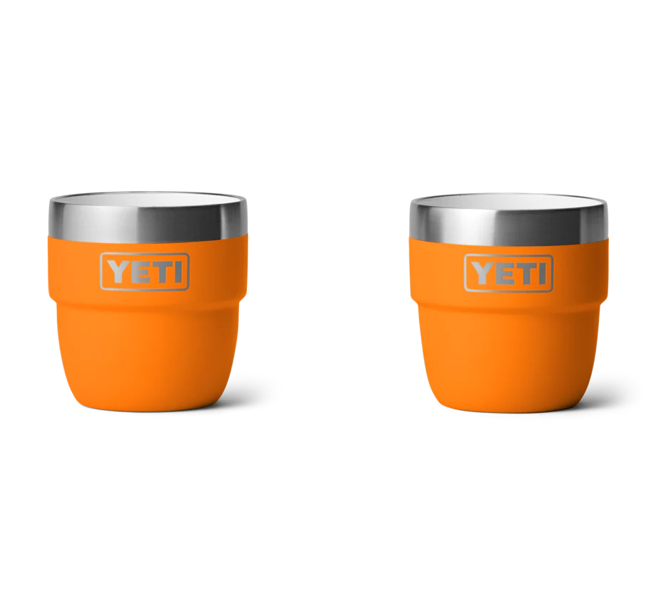 Rambler 4 Oz Cups (2 Pack) - King Crab Orange - YETI - Image 2