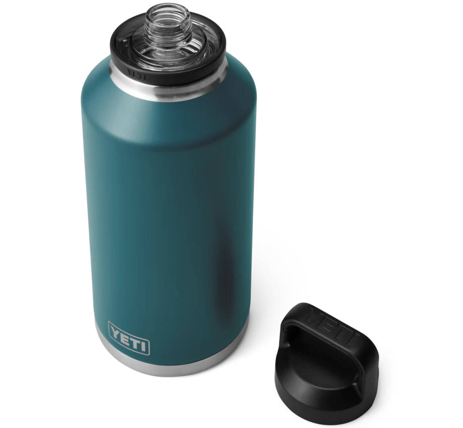 Rambler 64 oz Bottle With Chug Cap - Agave Teal - YETI Rambler Bottle - Image 2