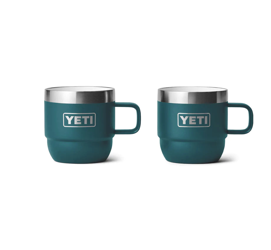 Rambler 6 oz Mug (2 Pack) - Agave Teal - YETI Espresso Mugs - Image 3