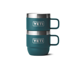 Rambler 6 oz Mug (2 Pack) - Agave Teal - YETI Espresso Mugs - Image 1