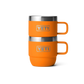 Rambler 6 oz Mug (2 Pack) - King Crab Orange - YETI Espresso Mugs - Image 1