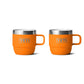 Rambler 6 oz Mug (2 Pack) - King Crab Orange - YETI Espresso Mugs - Image 3
