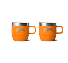 Rambler 6 oz Mug (2 Pack) - King Crab Orange - YETI Espresso Mugs - Image 3