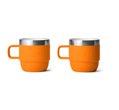 Rambler 6 oz Mug (2 Pack) - King Crab Orange - YETI Espresso Mugs - Image 4