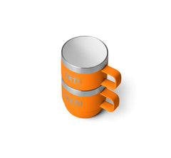 Rambler 6 oz Mug (2 Pack) - King Crab Orange - YETI Espresso Mugs - Image 2