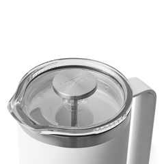 YETI Rambler 34 oz French Press in color white.