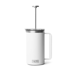 YETI Rambler 34 oz French Press in color white.