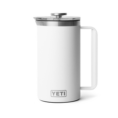 YETI Rambler 34 oz French Press in color white.