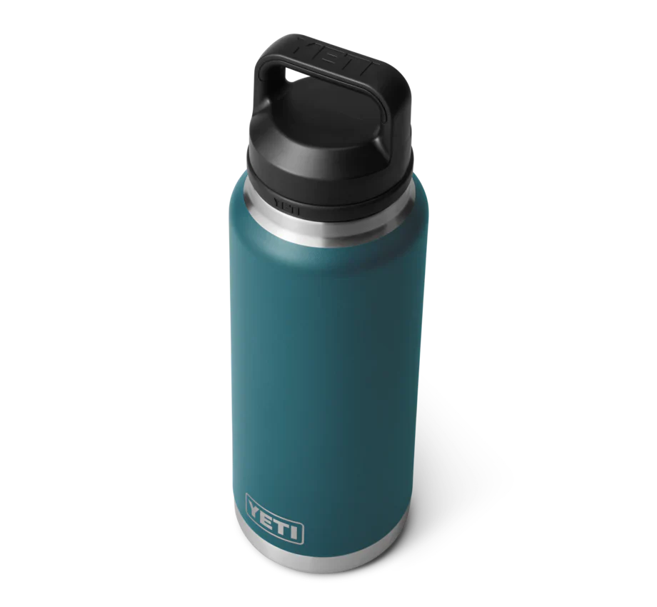 Rambler 36 oz Bottle With Chug Cap - Agave Teal - YETI Rambler - Image 3