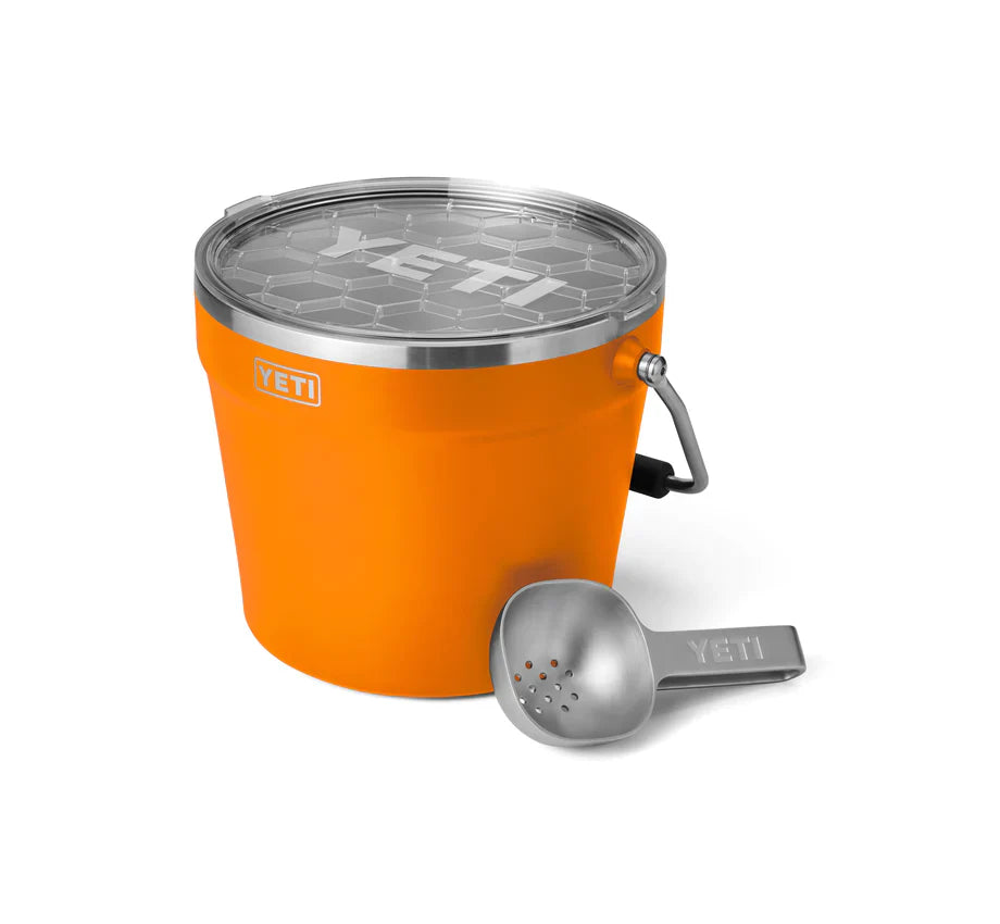 YETI Rambler Beverage Bucket - King Crab Orange