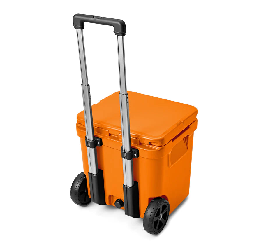 Roadie 48 Wheeled Cooler - Color: King Crab Orange - YETI - Image 5