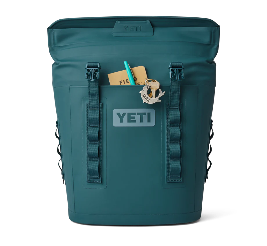 Hopper Backpack M12 Soft Cooler - Agave Teal - YETI - Image 2