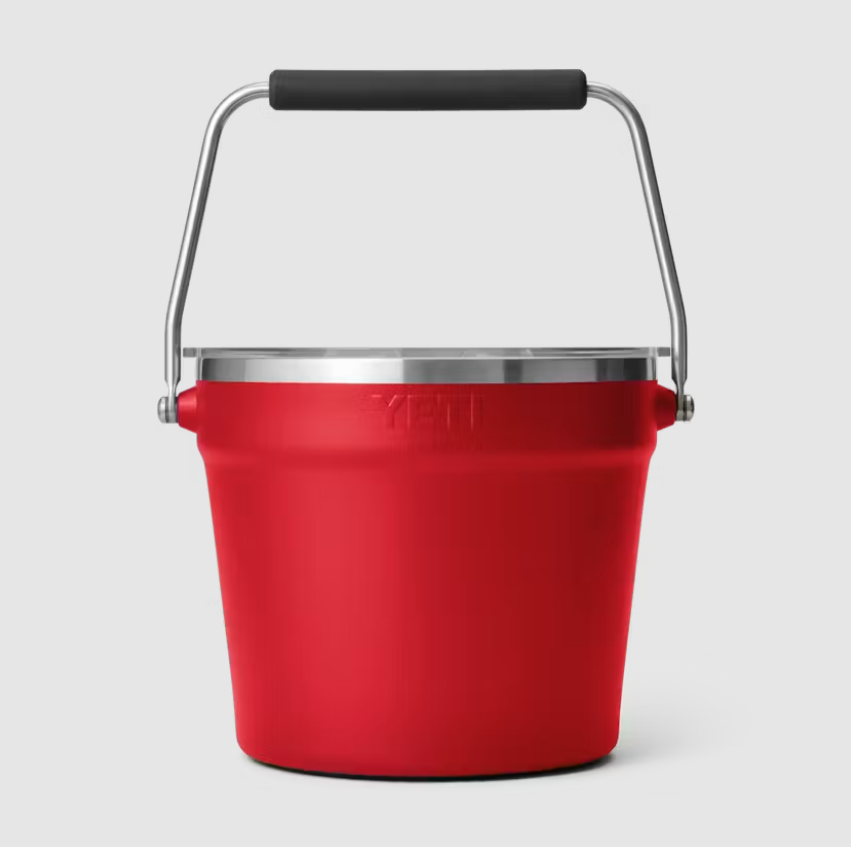 Rambler Beverage Bucket Rescue Red