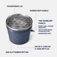 Rambler Beverage Bucket Rescue Red
