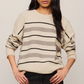 Cirrus Stripe Sweater