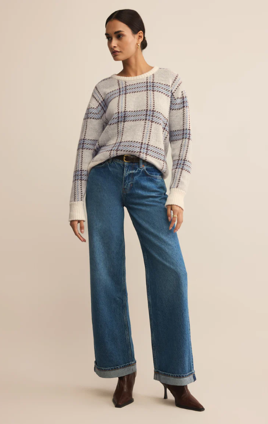 Junction Plaid Sweater