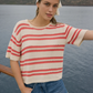 Prado Stripe Sweater Tee