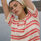 Prado Stripe Sweater Tee