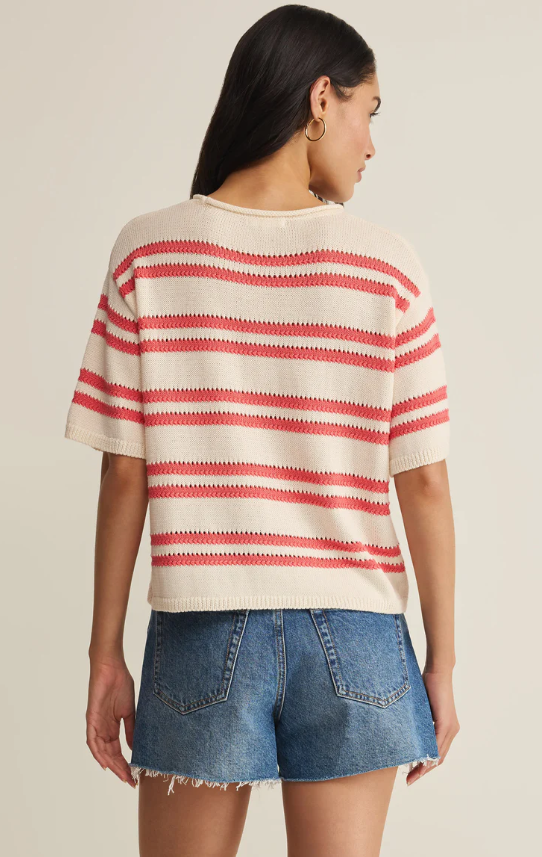 Prado Stripe Sweater Tee