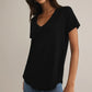 Asher V-neck Tee