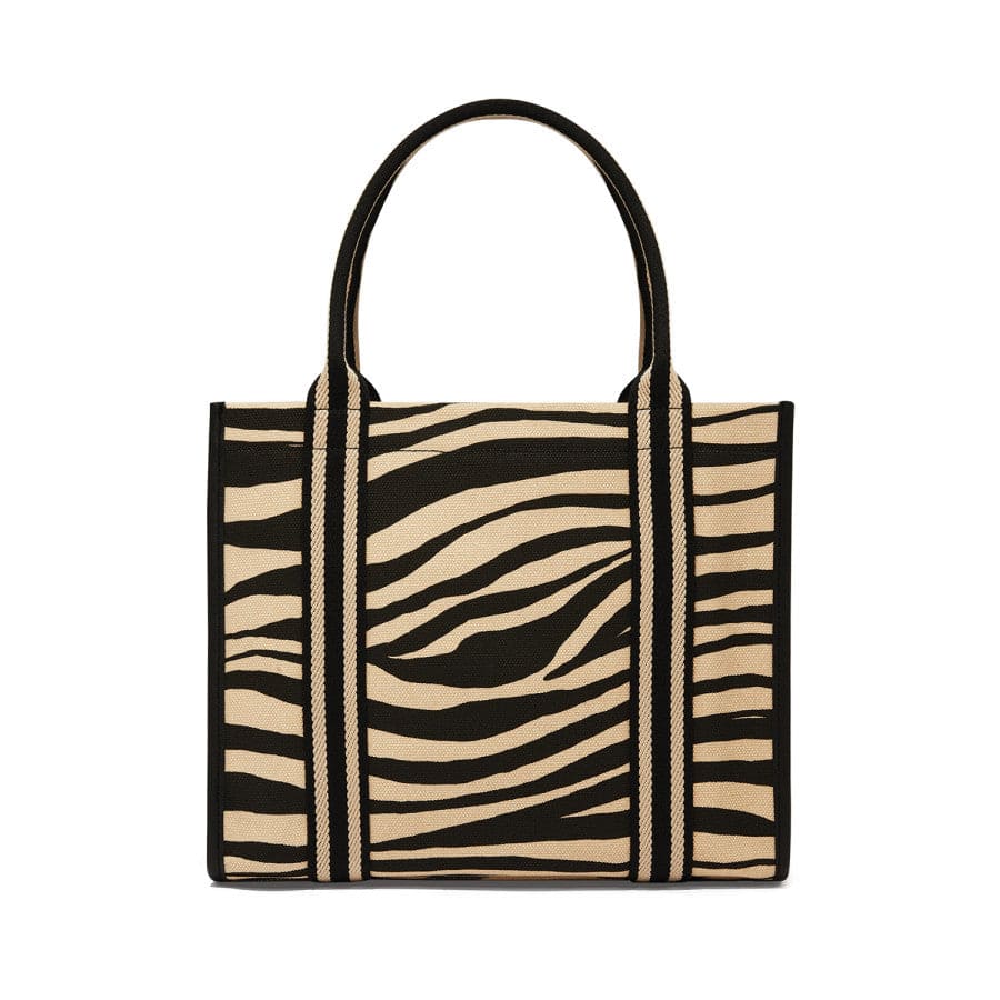 Brighton Canvas Carryall - Zebra Love