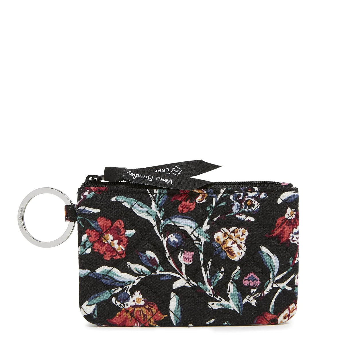 Vera Bradley Zip ID Case - Perennials Noir