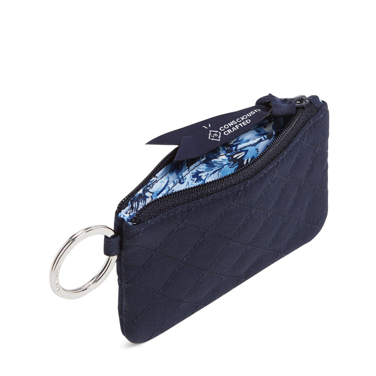 Zip ID Lanyard - Classic Navy