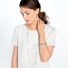 Twinkle Long Necklace Model View